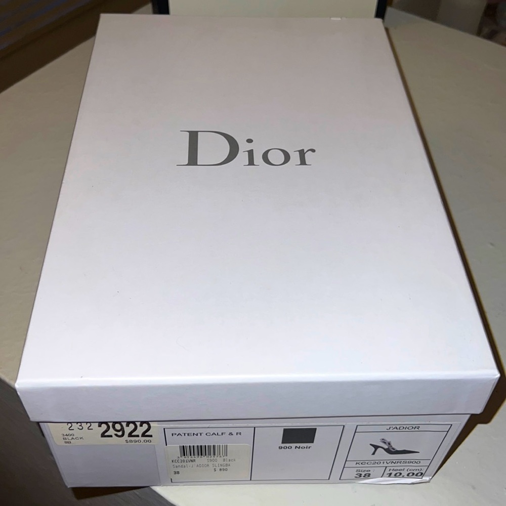 • DIOR J’ADIOR SANDAL • BLACK • J’ADIOR STRAP